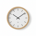 Nordic Wooden Wall Clock | Silent Scandinavian Minimalist Luxury Decor